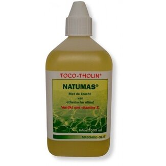 Toco Tholin Natumas Natuurlijke Massageolie - 500ml