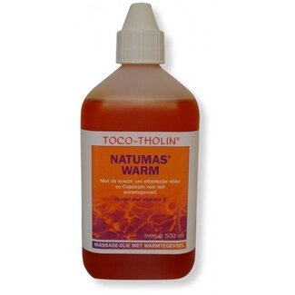 Toco Tholin Natumas Warm Massageolie - 500ml