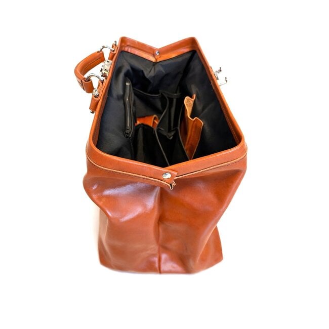 Mutsaers The Doctor - Leren Dokterstas - Medium - kleur: Camel - Limited Edition