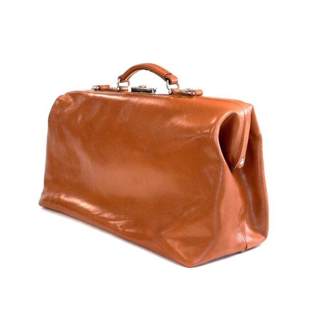Mutsaers The Doctor - Leren Dokterstas - Medium - kleur: Camel - Limited Edition