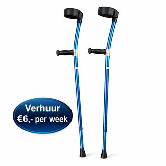 Elleboogkrukken Huren - per paar