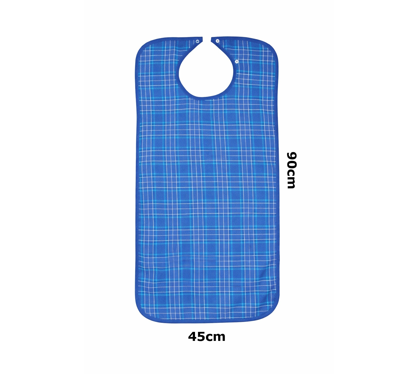 Slab - geruit - blauw