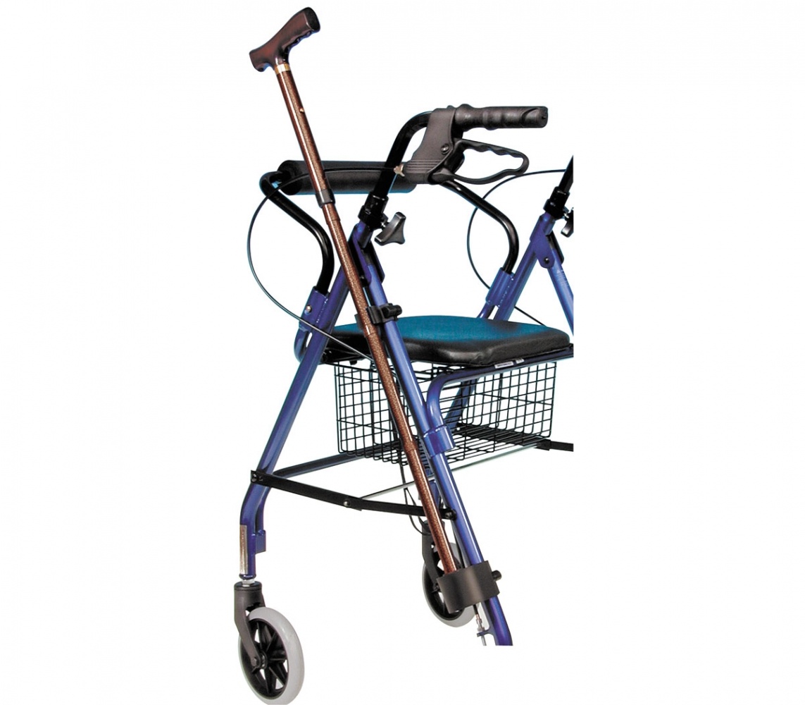 wandelstok houder voor rollator, foto 2 van 2