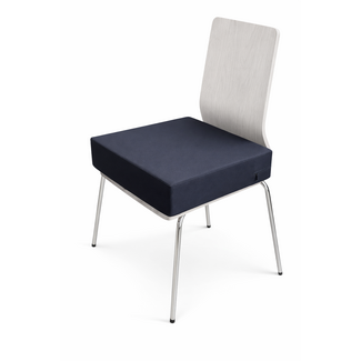 Stoelverhoger - Zitverhoger 10 cm – Stevig Orthopedisch Zitkussen met Wasbare Hoes (40x40 cm)