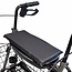 Zitkussen voor rollator - zwart