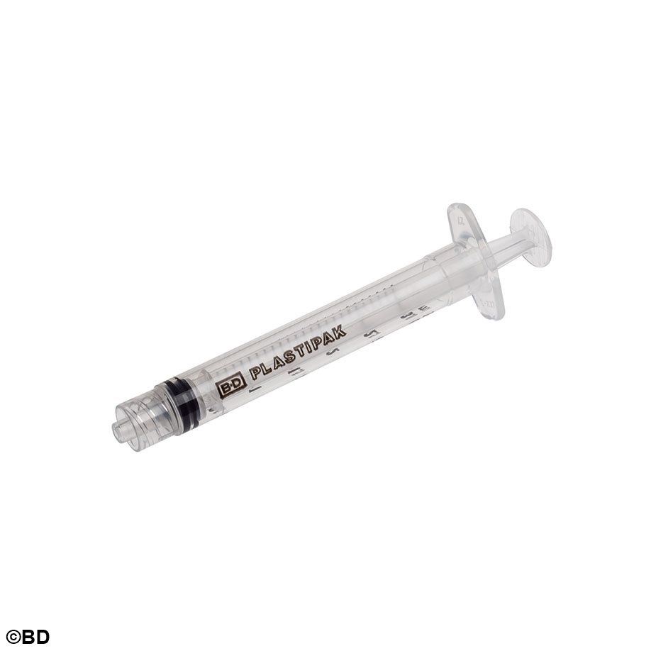 BD Plastipak 3-Delige injectiespuit - 3ml Luer Lock (200st.)