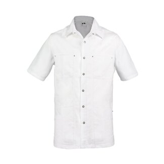 Haen Zorgkleding Karel - Wit - Heren Zorgjasje