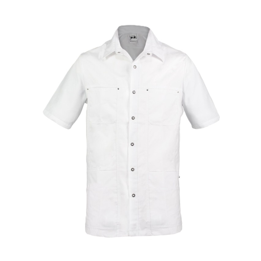 Haen Zorgkleding Karel - Wit - Heren Zorgjasje