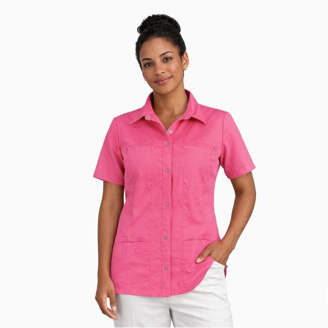 Haen Zorgkleding Kara - Shocking Pink - Dames Zorgjasje
