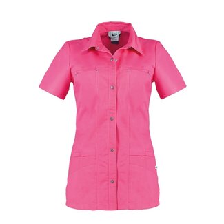 Haen Zorgkleding Zorgjasje type Kara in kleur Shocking Pink