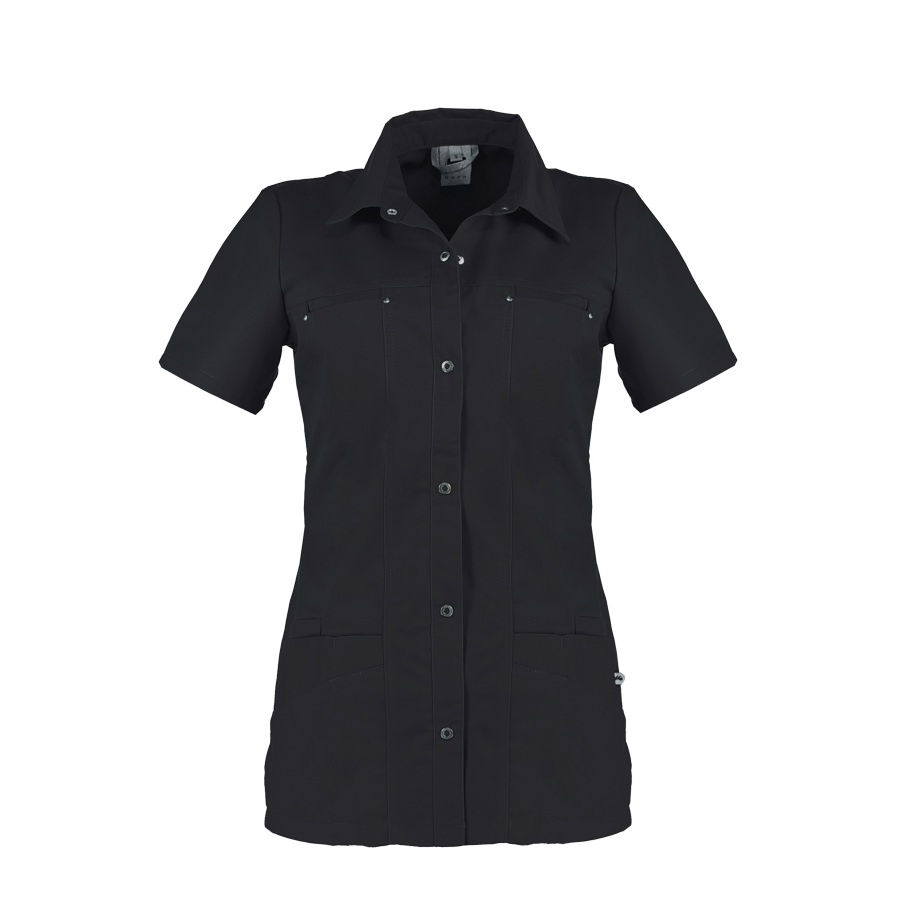 Haen Zorgkleding Kara - Zwart - Dames Zorgjasje