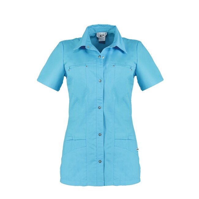 Haen Zorgkleding Zorgjasje type Kara in kleur Magic Azur - Uitlopende kleur OP=OP