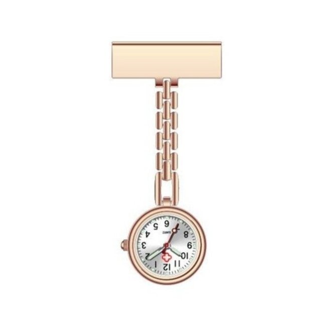 Verpleegkundige Horloge Rosé Goud – Klassiek zakhorloge met naam