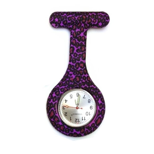 Verpleegstershorloge Silicone met print