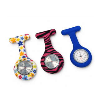 Verpleegstershorloge Silicone met print