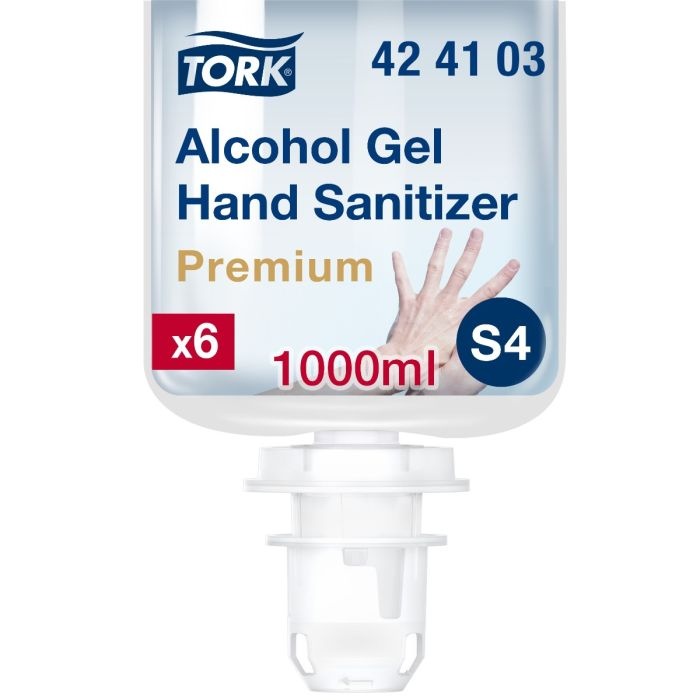 Tork Alcohol Gel Handdesinfectie S4 Premium - 6 x 1000ml