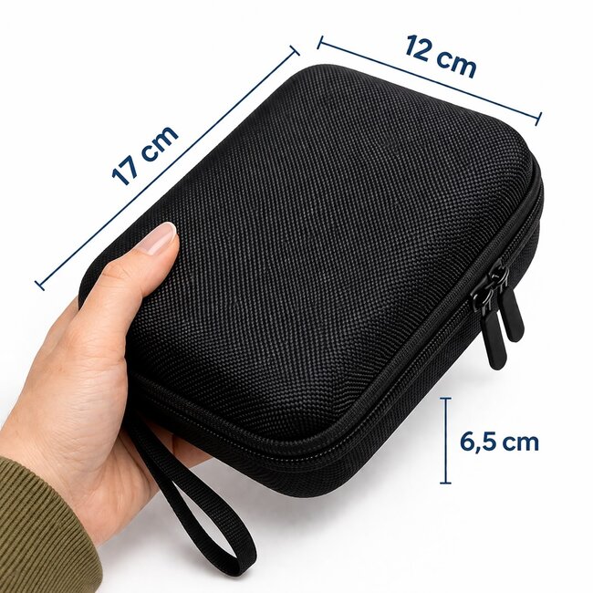 Opbergdoos voor Flesjes (3–5-10ml) – 15 vaks Hardcase | Geschikt voor Vials & Kleine Flacons