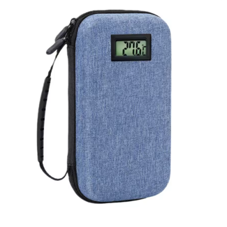 Insuline Koeltas met Temperatuurdisplay – Medicijn Koel Etui – 20 cm – Reisetui voor Insuline & Medicatie