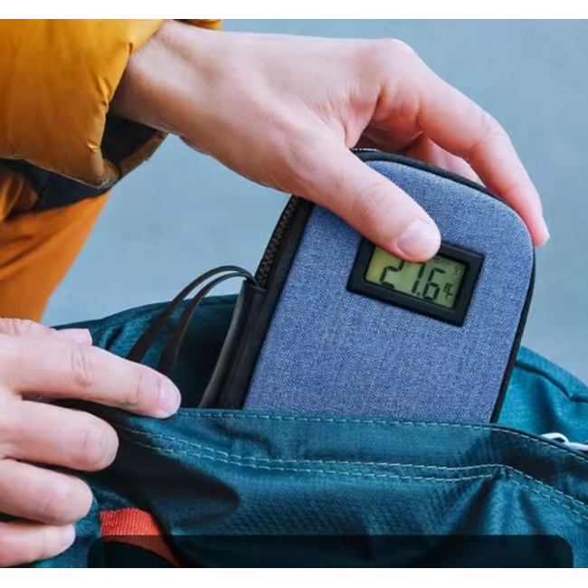 Insuline Koeltas met Temperatuurdisplay – Medicijn Koel Etui – 20 cm – Reisetui voor Insuline & Medicatie