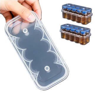 Transparante Vial Opbergdoos 10x 10ml – Set van 2 Stuks