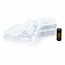 Transparante Vial Opbergdoos 10x 3ml – Set van 2 Stuks – Kunststof Organizer voor Injectieflacons