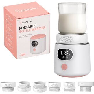 Mammie Mammie GO Draagbare Flessenwarmer Onderweg - Draadloos