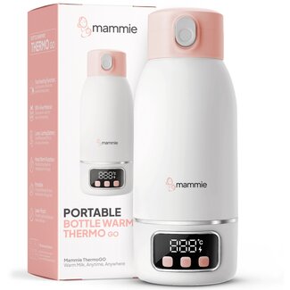 Mammie Mammie ThermoGO Thermosfles Flessenwarmer Onderweg - Draadloos - Alle Merken - 500 ML