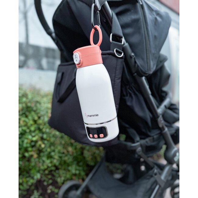 Mammie Mammie ThermoGO Thermosfles Flessenwarmer Onderweg - Draadloos - Alle Merken - 500 ML