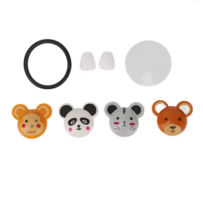 Kinder Stethoscoop met Dierenkopjes – Speels & Comfortabel (5 Verwisselbare Designs)