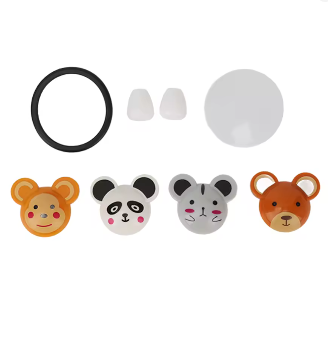 Kinder Stethoscoop met Dierenkopjes – Speels & Comfortabel (5 Verwisselbare Designs), foto 3 van 3