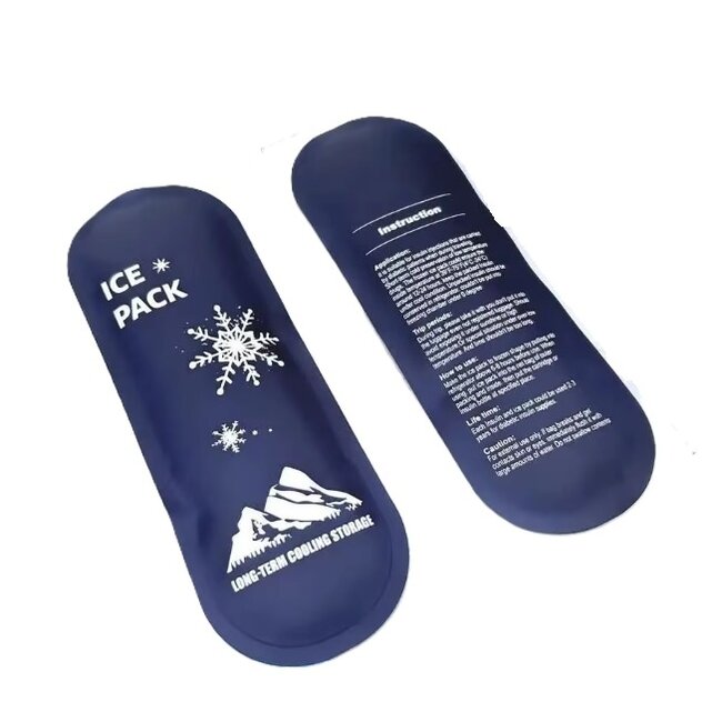 Koelelement voor Medicatie & Insuline – 19,3 x 7 cm – Herbruikbaar Ice Pack – Donkerblauw