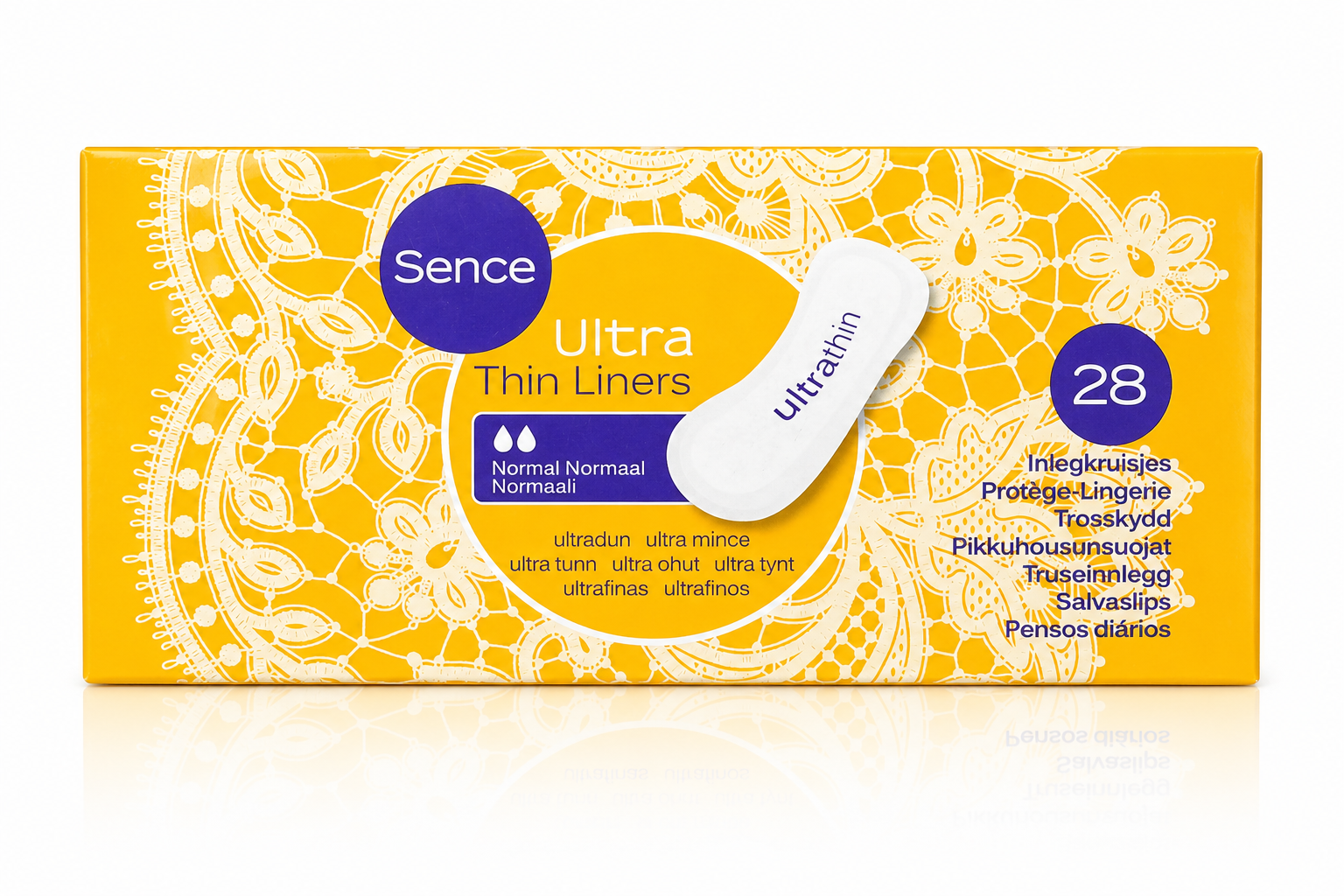 Sence Inlegkruisjes Normaal - Ultra dun - (28st.)
