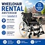 Wheelchair Rental Amsterdam – Lightweight Foldable Wheelchair for Tourists