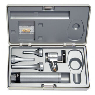 Heine HEINE G100 Veterinaire Otoscoop Set 3,5V XHL met BETA4 USB oplaadbaar handvat