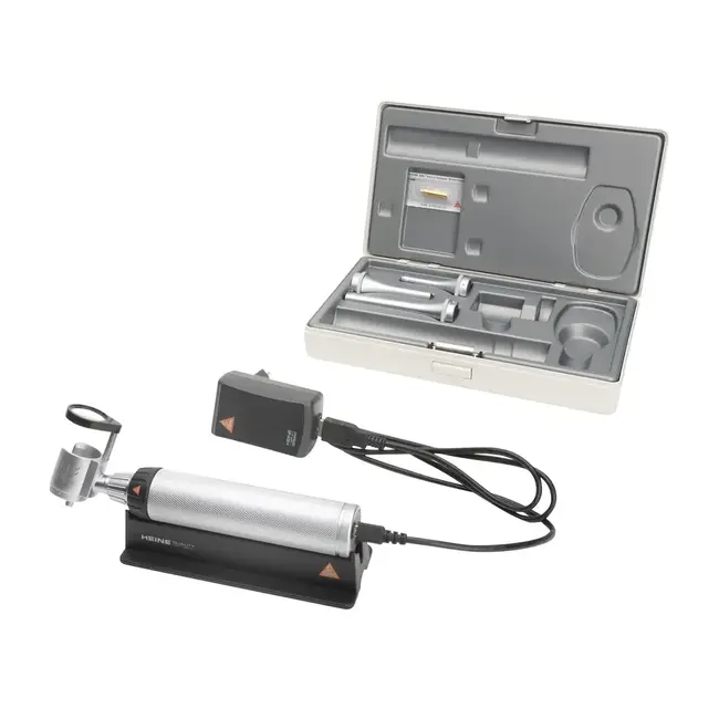 Heine HEINE G100 Veterinaire Otoscoop Set 3,5V XHL met BETA4 USB oplaadbaar handvat
