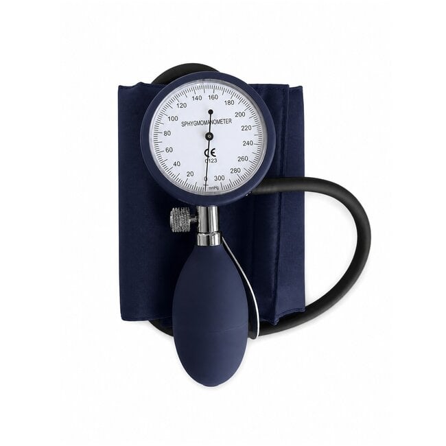 Practical Color Bloeddrukmeter – Handmatig – Professionele Kwaliteit – Lichtgewicht – Met Manchet & Etui