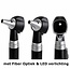 Basic Otoscoop - Fiber Optiek en LED verlichting  inclusief USB tafellader