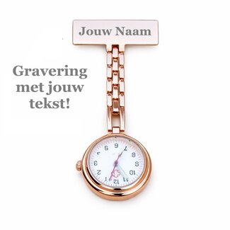 Verpleegkundige horloge - Classic - Rosé Goud