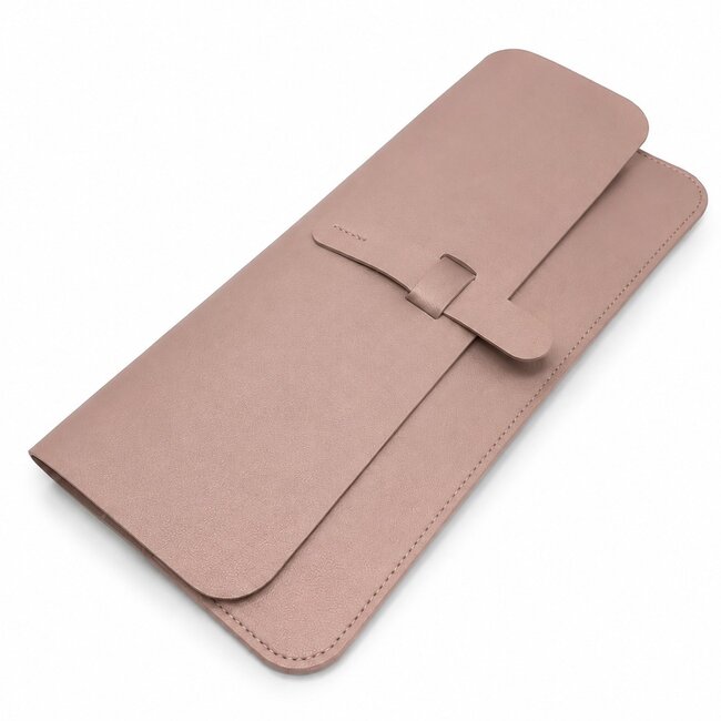 Platte Stethoscoophoes Zwart – PU Leren Opberghoes voor o.a. Littmann Stethoscopen
