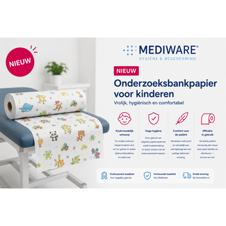 Rollicel ® Onderzoeksbankpapier voor kinderen - Doos 9 rol