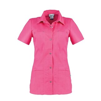 Haen Zorgkleding Mette Zorgjasje Stretch – Shocking Pink – Maat :M – OP=OP