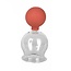 Cupping glas - Glazen cup met ronde bal