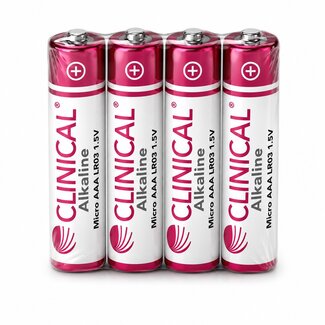 Clinical Alkaline - AAA Batterij - per 4 stuks