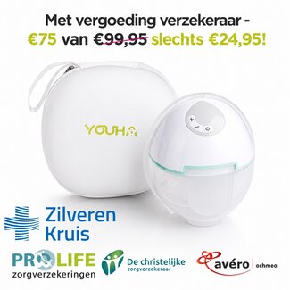 Youha Evera Handsfree Borstkolf met App – Verzekeringsvergoeding