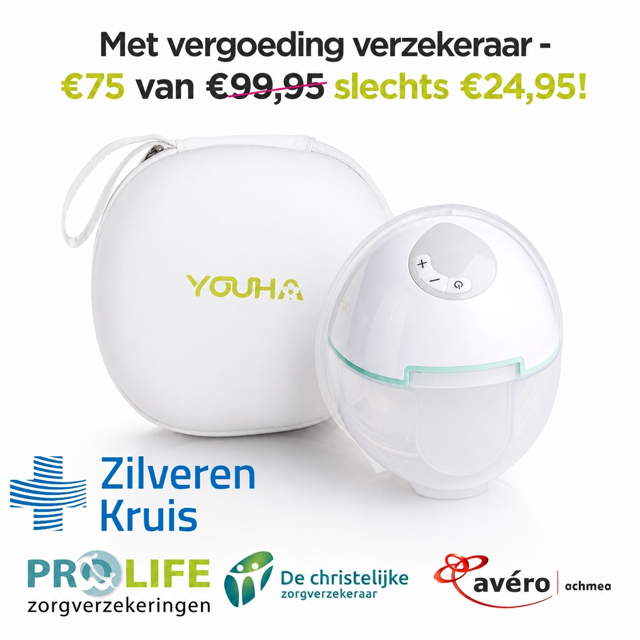 Youha Evera Handsfree Borstkolf met App – Verzekeringsvergoeding, foto 2 van 6