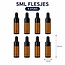 Pipetflesjes 5 ml – Set van 8 Stuks