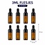 Pipetflesjes 3 ml – Set van 8 Stuks