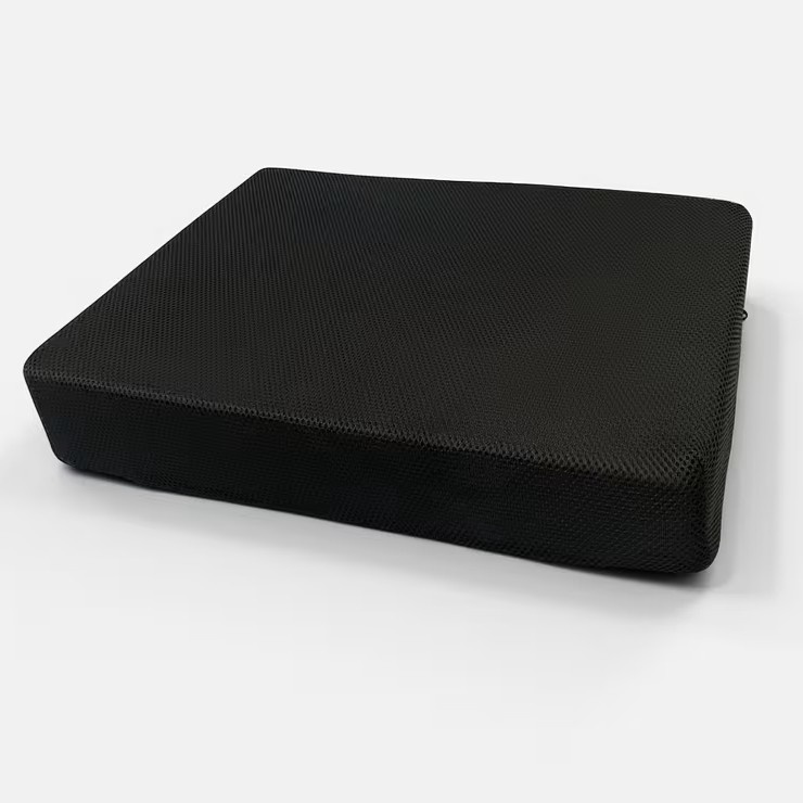 Zitkussen Comfort Zwart- 10 cm dik - 40 x 50 cm