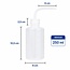 Spuitfles 250ml Knijpfles met Gebogen Tuit – Doseerfles voor Laboratorium, Hobby & Reiniging