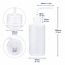 Spuitfles 500ml Knijpfles met Gebogen Tuit – Doseerfles voor Laboratorium, Hobby & Reiniging